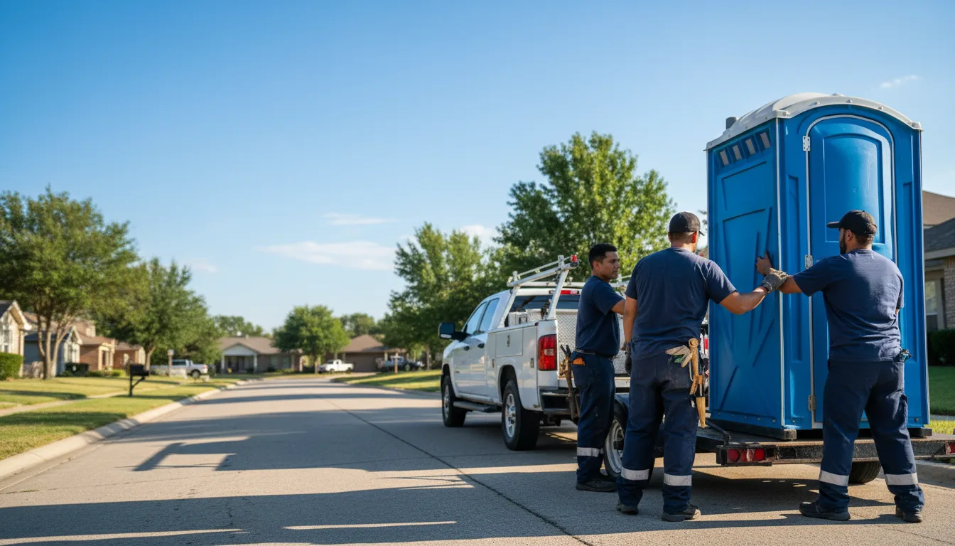 Portable Toilet Rental in Inez, TX near me